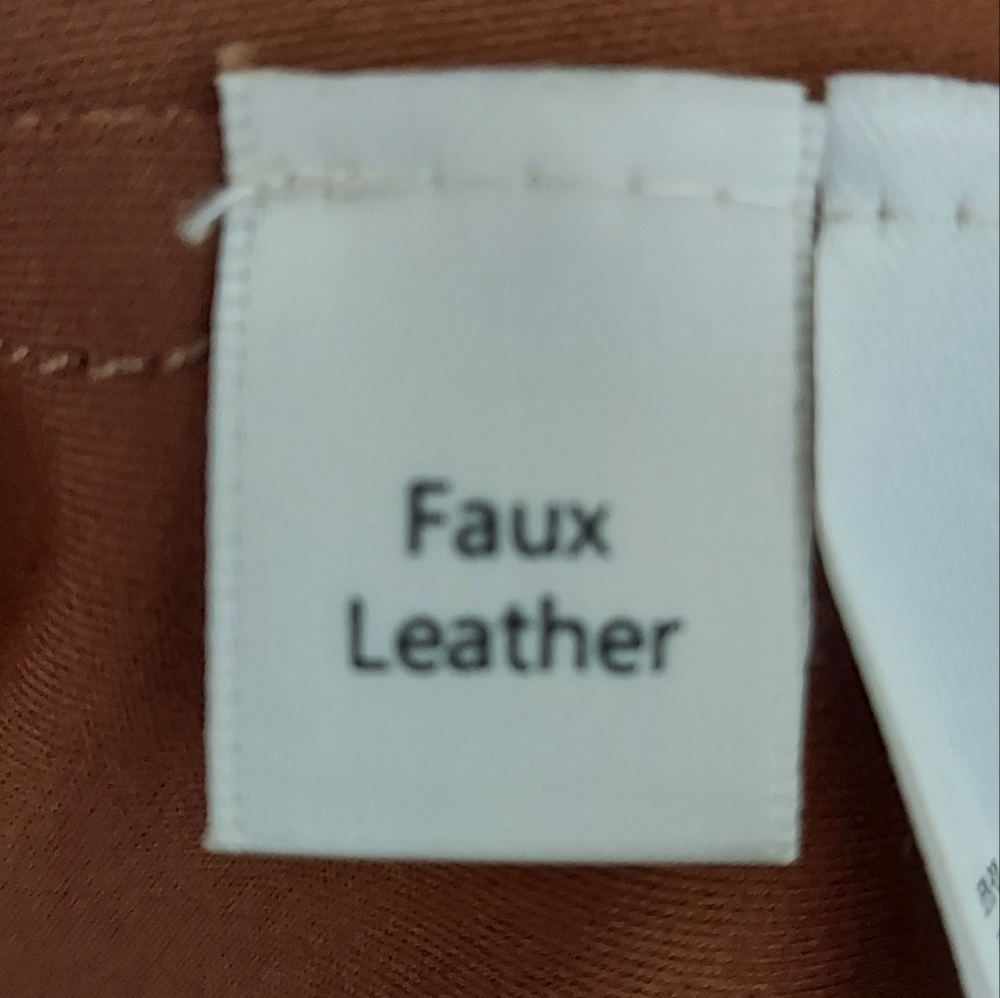 Tahari Faux Suede Women's Tan Trench Coat Size M - Picture 3 of 7
